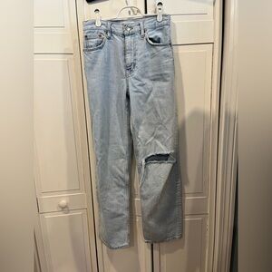 Zara size 2‎ full length jeans high waisted